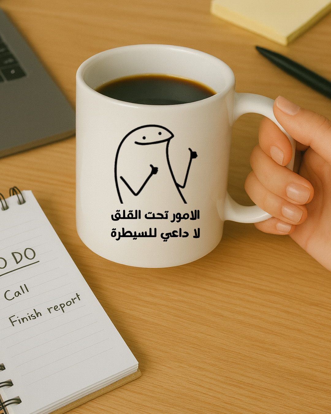 الامور تحت القلق