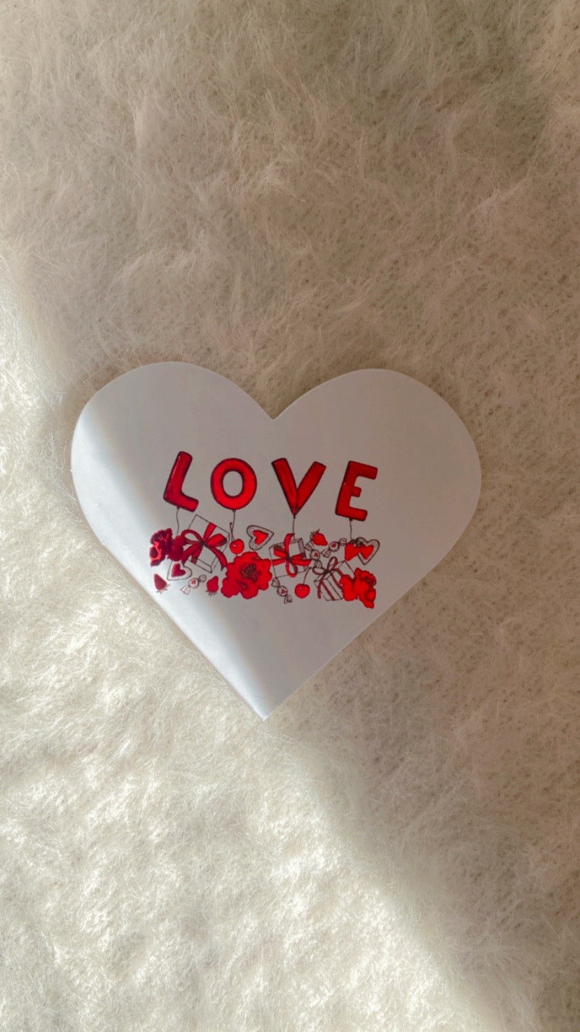 Carte de voeux With love