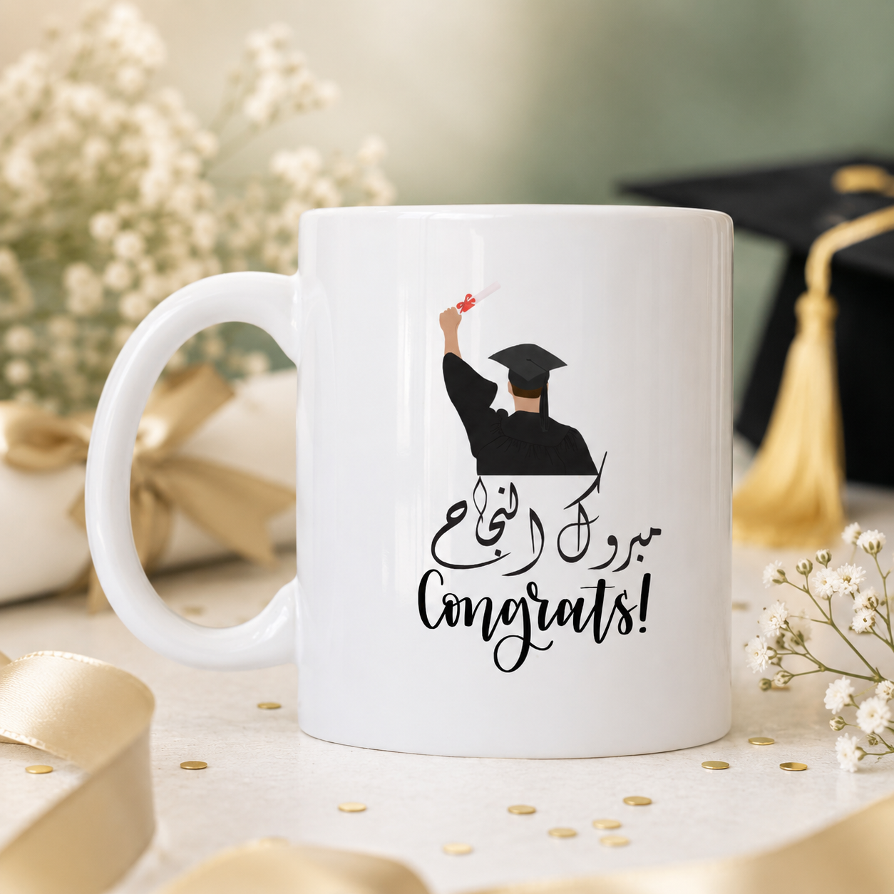 Mug Réussite – Diplômé