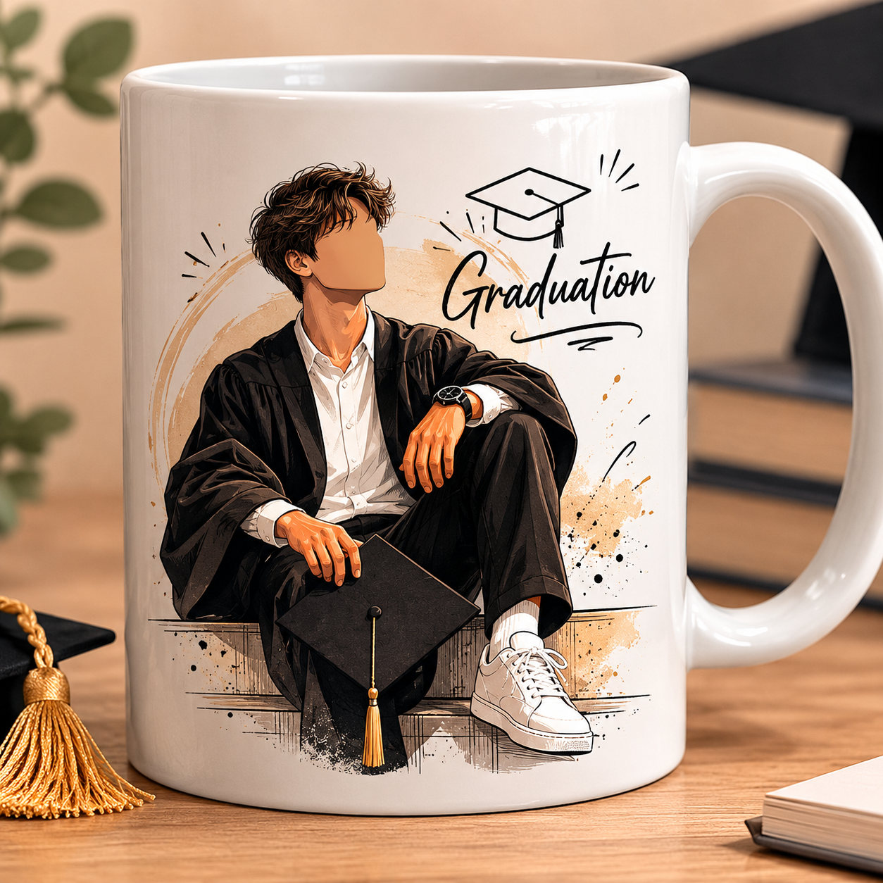 Mug Réussite – jeune Diplômé