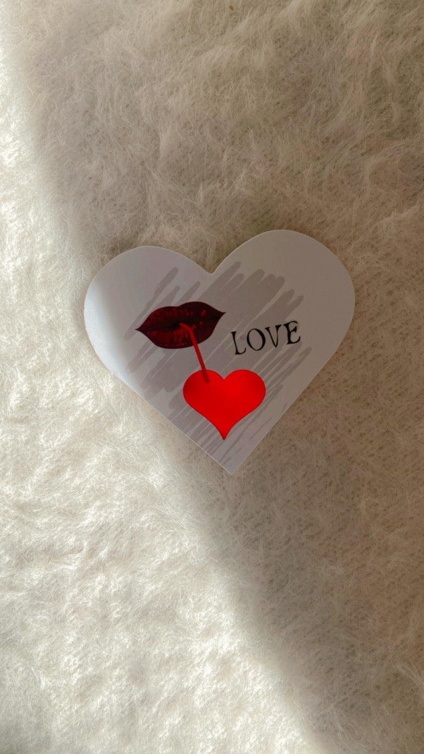 Carte de voeux With love