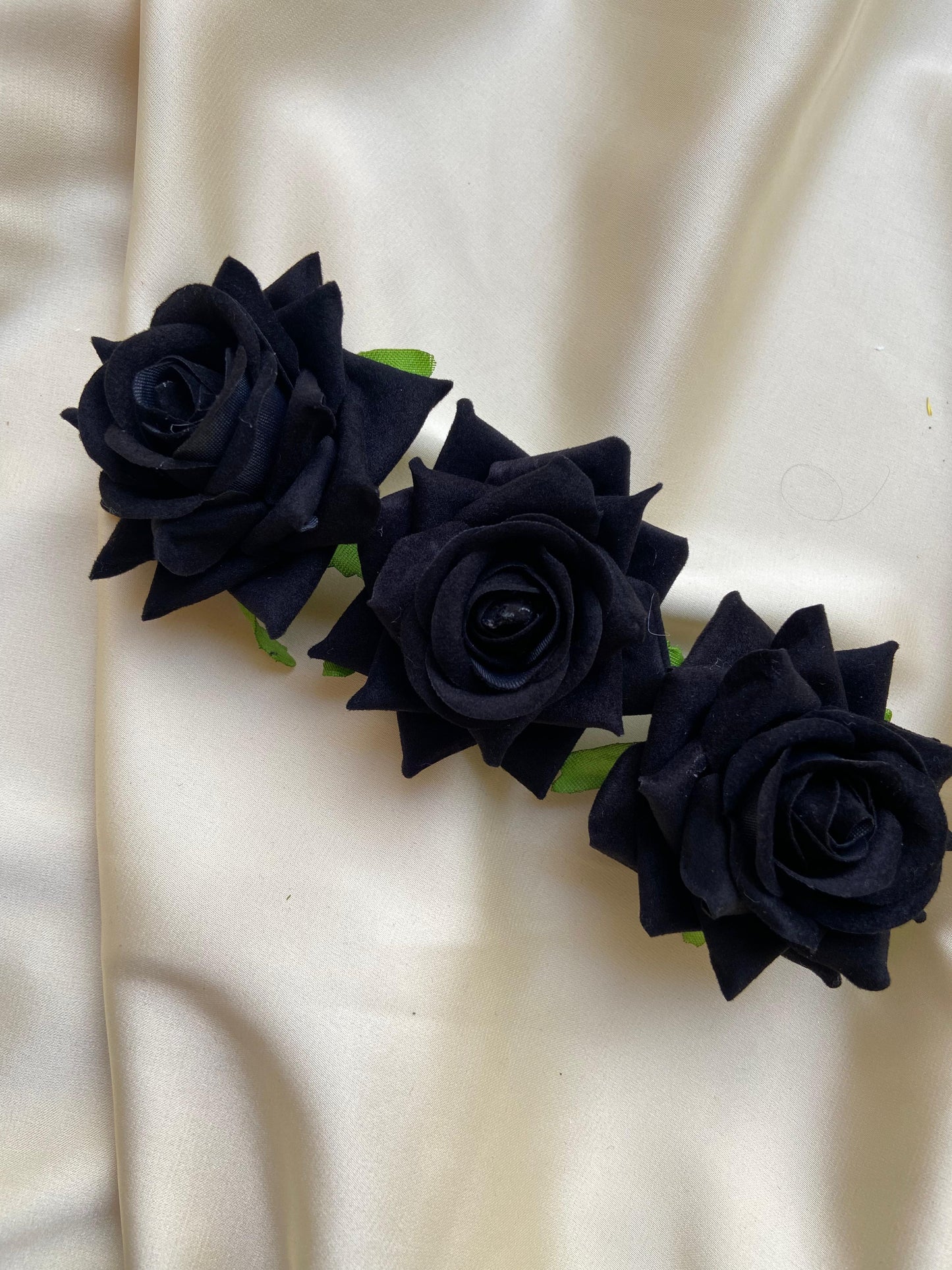 3 Fleurs noir