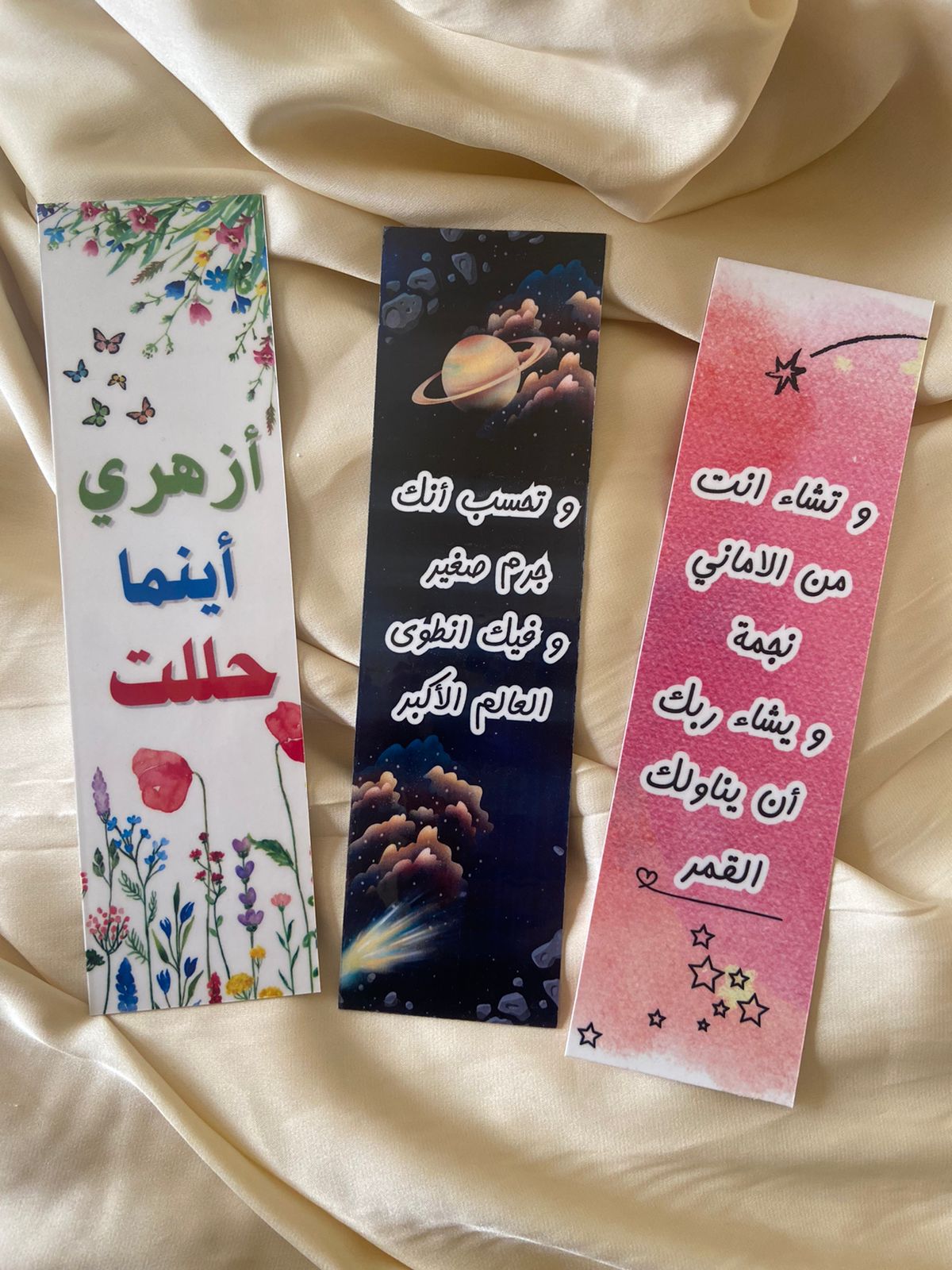 3 book marks