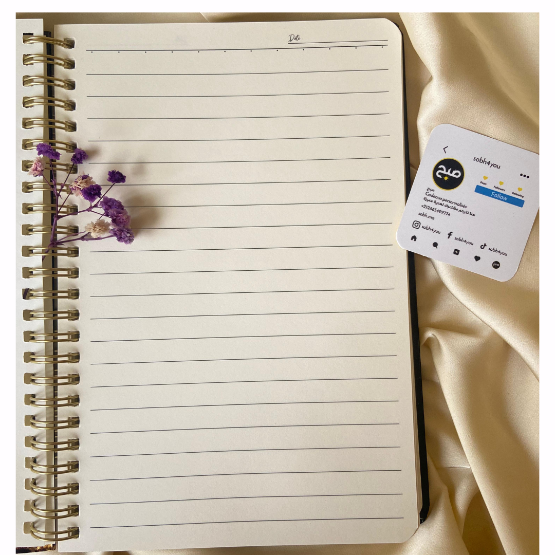 Cadeau personnalisé : bloc note