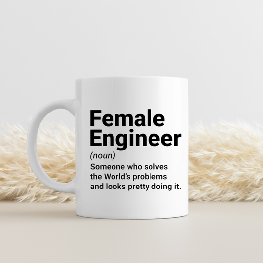 Female engineer CUP