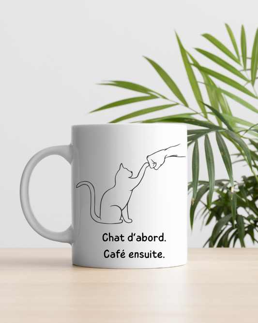 mug Chat d'abord