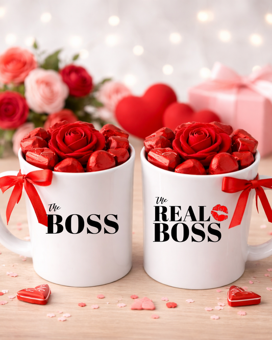 2 Mug Amour Chocolaté the boss