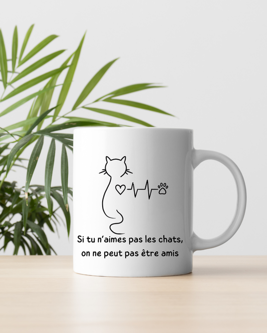 mug Si tu n’aimes pas les chats