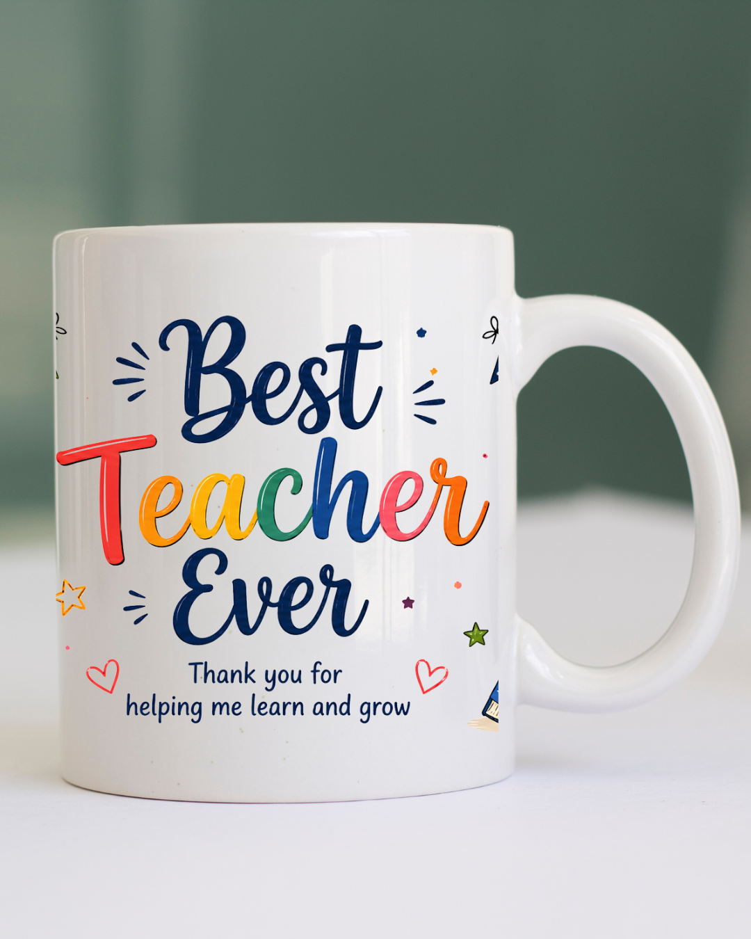 Mug Remerciement best teacher