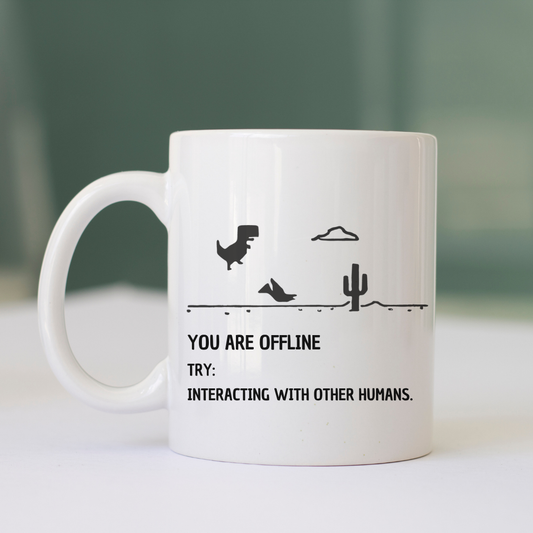 Mug blanc offline