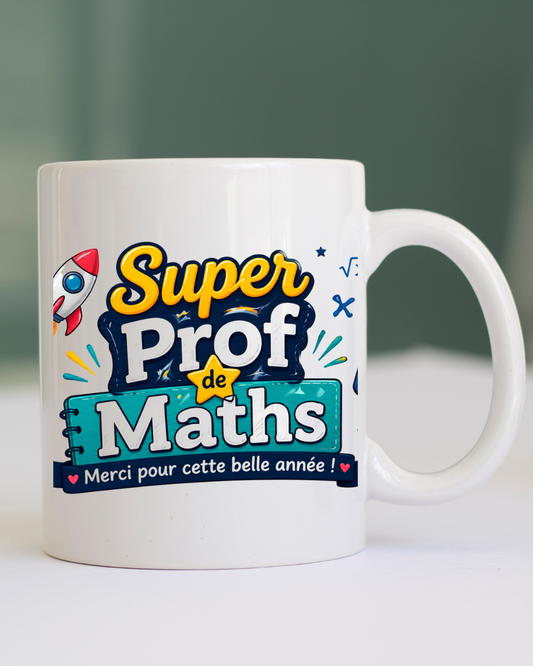 Mug Remerciement Enseignant Math