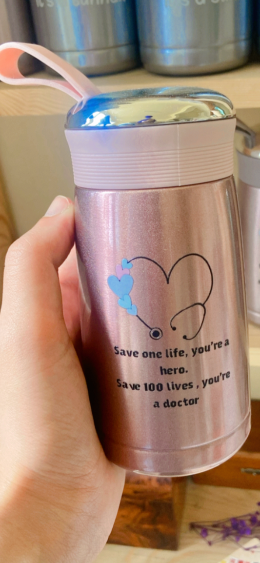 Thermos isotherme rose doctor