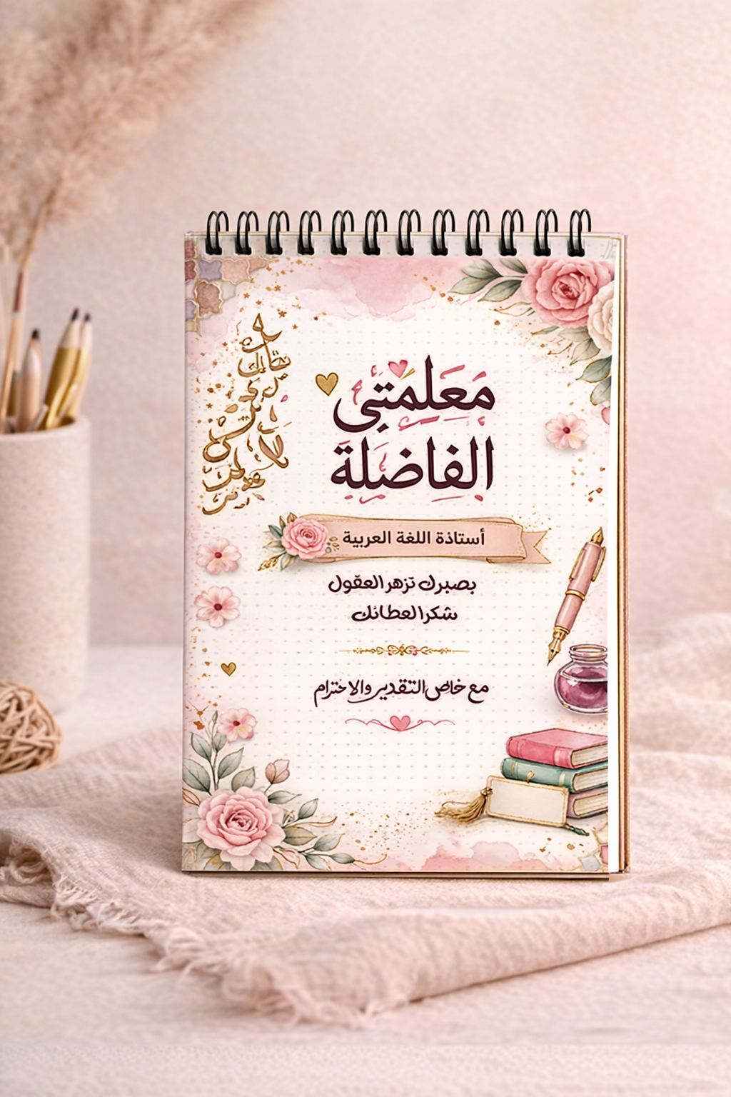 Bloc-Note  Enseignante arabe