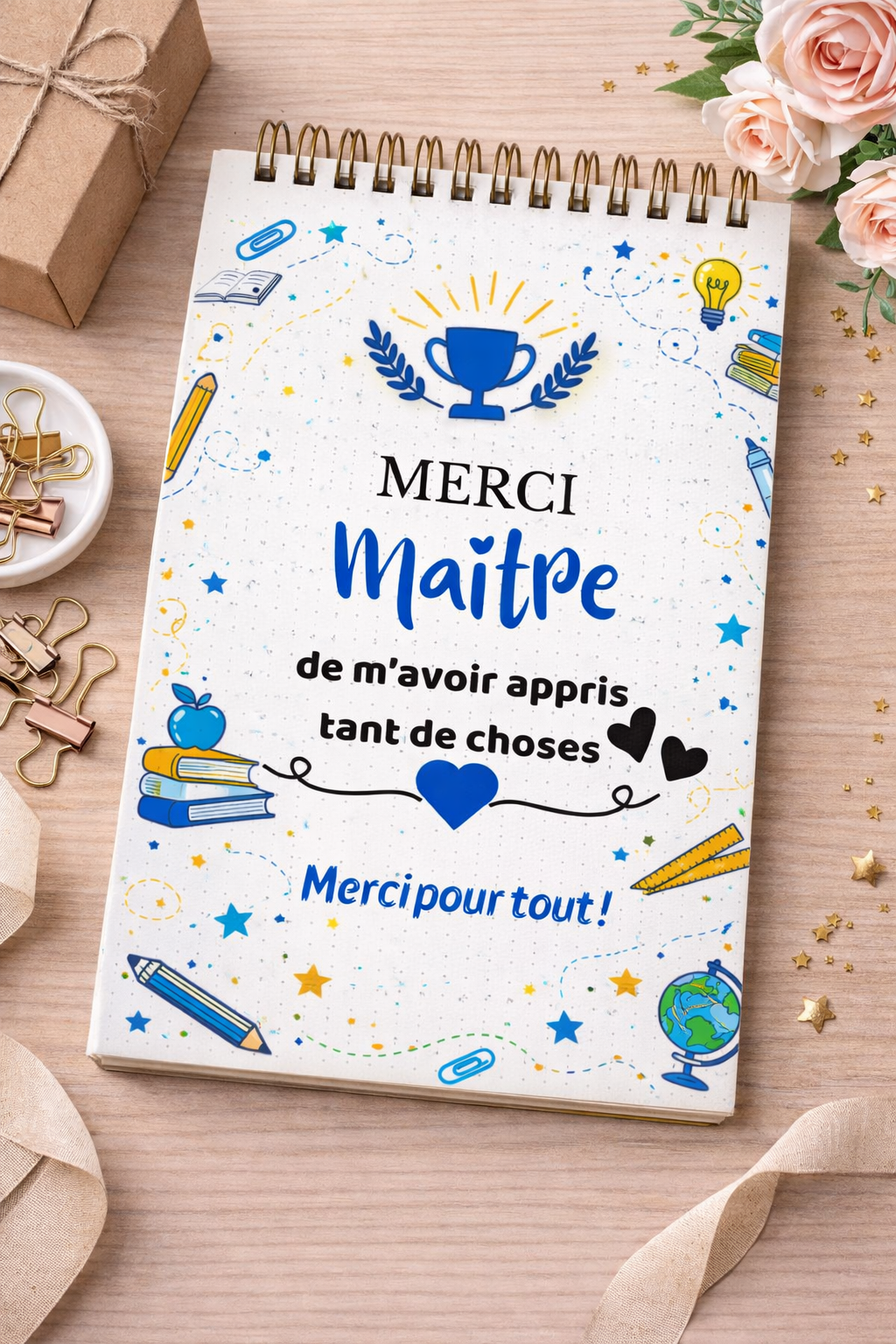 Bloc-Note “Merci Maître”