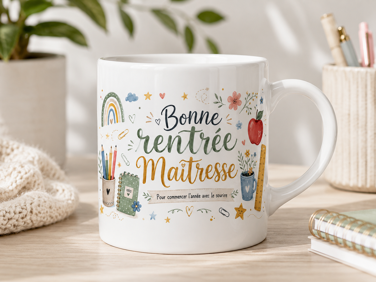Mug Bonne rentrée Maîtresse