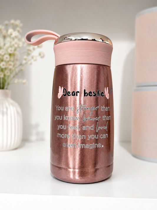 Thermos isotherme rose best friend