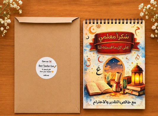 مذكرة شكرا معلمي
