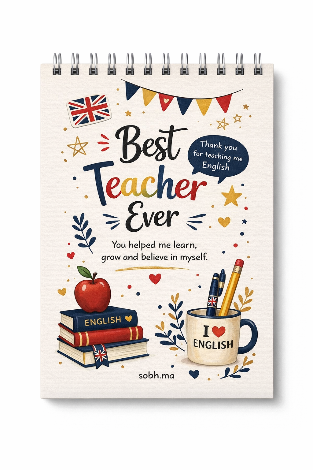 Notebook “Best Teacher Ever”