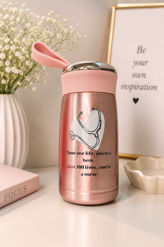 Thermos isotherme rose nurse
