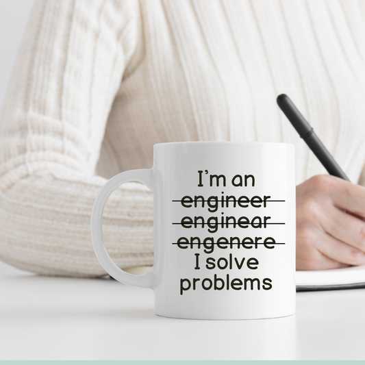 Mug blanc engineer