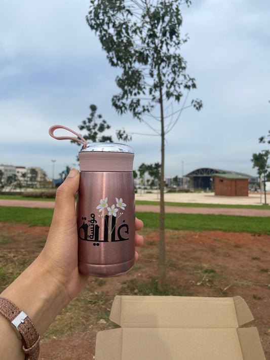 Thermos isotherme rose ghalia