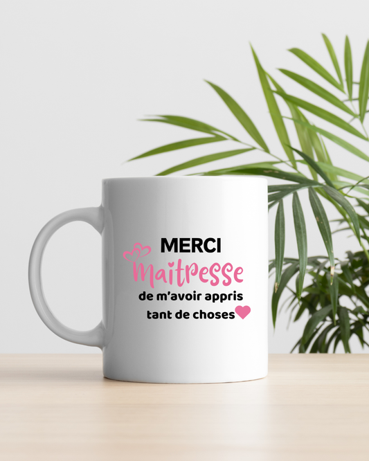 MUG merci maitresse