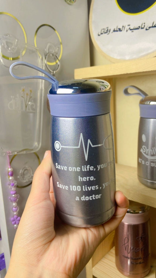 Thermos isotherme gris  doctor