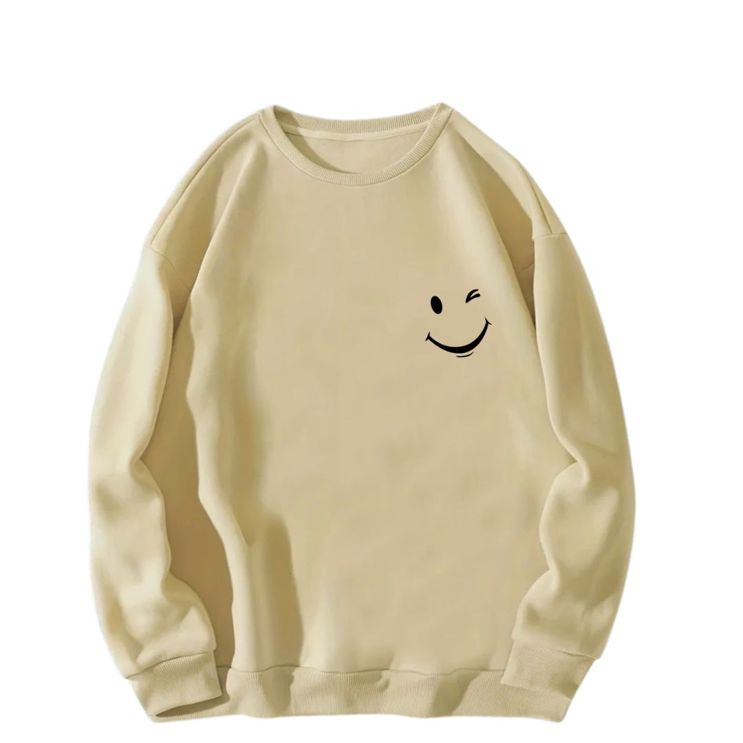 premuim sweatshirt smile