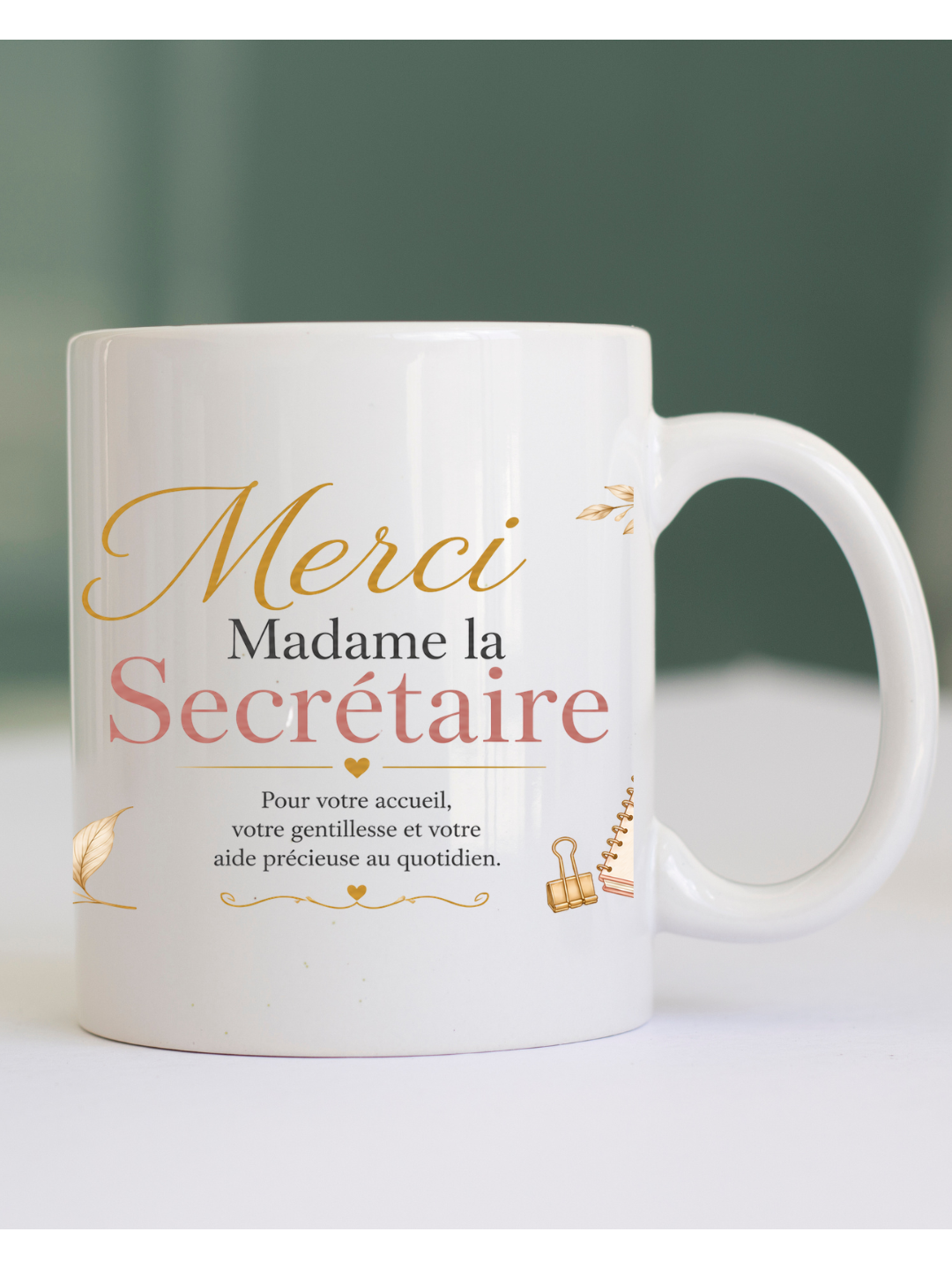 Mug Remerciement secrétaire