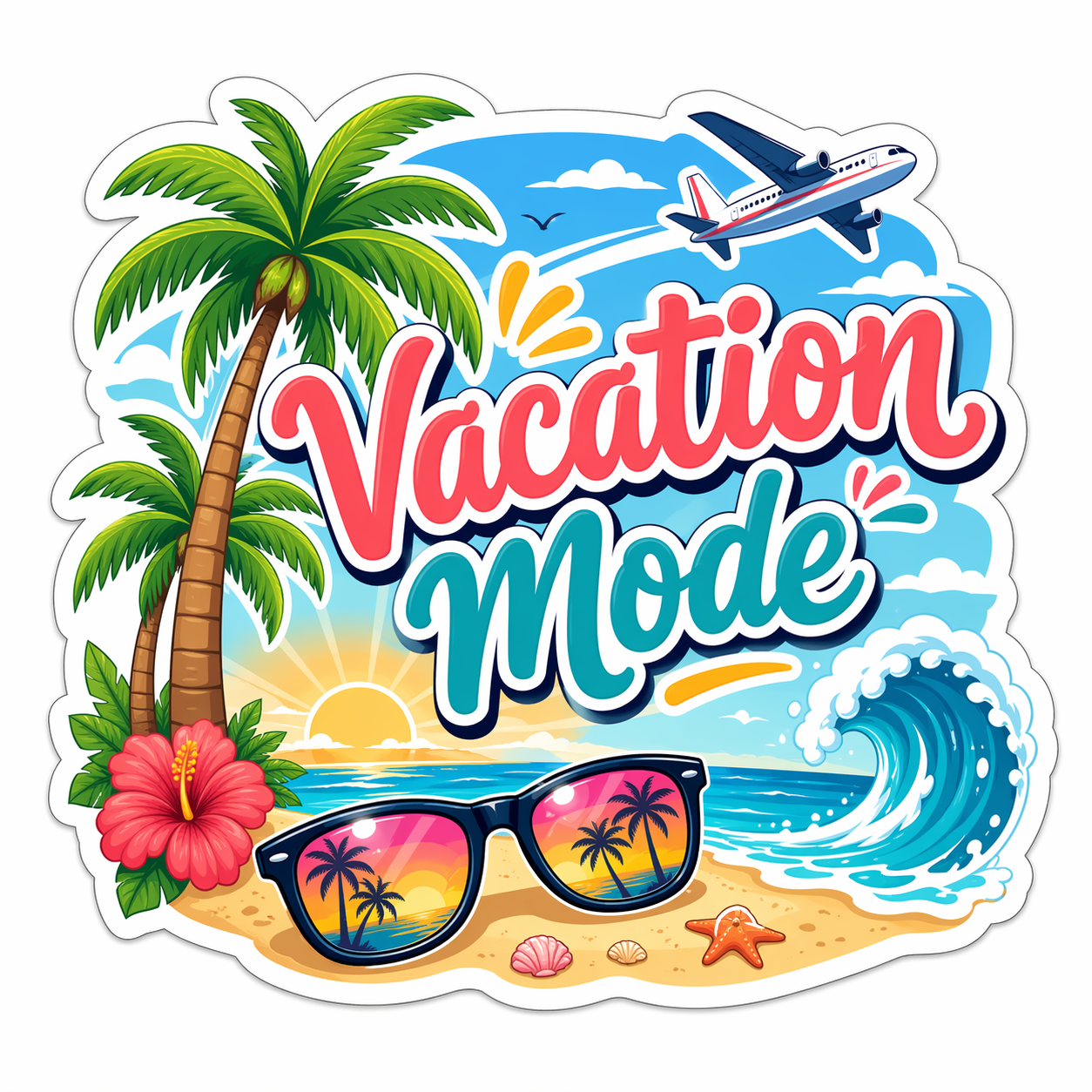 Pack 45 stickers travel